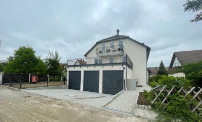 Helle 3-Zimmer-Maisonette-Wohnung mit Terrasse und eigenem Garten