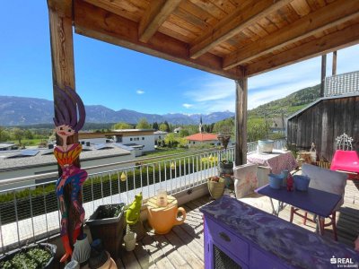 Moderne Terrassenwohnung oberhalb von Seeboden - großzügige Panoramaterrasse!