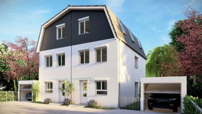 Im Bau: zentrale und ruhige Doppelhaushälfte in Herrsching am Ammersee!