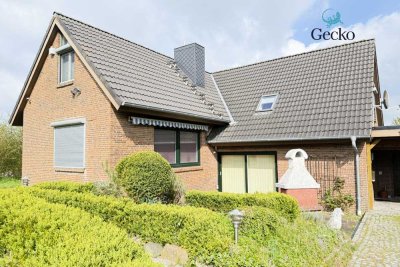 Einzigartiges Architektenhaus mit großzügigem Garten – Ihr stilvolles Zuhause in Mildstedt
