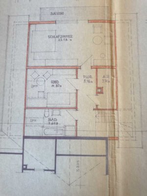 Attraktive 1-Zimmer-Dachgeschosswohnung mit Balkon in Paderborn