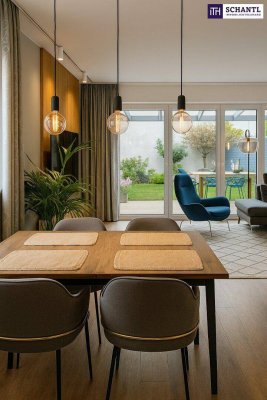 Wo Sonne, Wasser und Raum sich treffen – Ihr neues Familienglück nahe oberem Mühlwasser + Klimaanlage + uneinsichtiger Garten + Stellplatz + Eigengrund