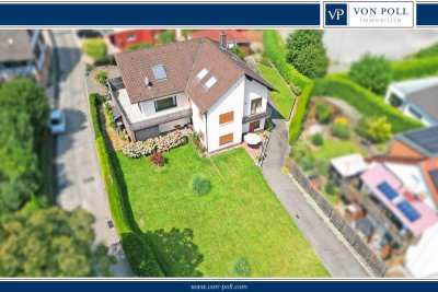 Einfamilienhaus mit Einliegerwohnung und traumhaftem Blick ins Grüne