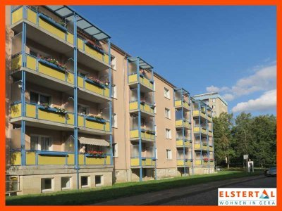 3-Raum-Wohnung mit Dusche und Balkon am Bieblacher Hang