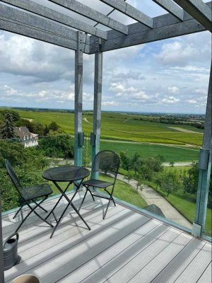 Exklusive Mietwohnung über 2 Etagen in exponierter Lage-Terrasse mit Fernblick