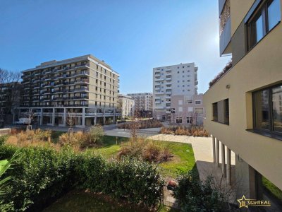 TIEFGARAGE. 3 ZIMMER-NEUBAU. BALKON. NAHE U1 KAGRANER PLATZ.