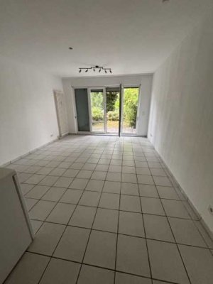 Ein 1-Zimmer  Studio-Apartment mit Blick auf den Neckar