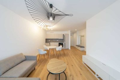 Erstklassiges Wohnen: Vollmöbliertes 2-Raum-Apartment im Neubau