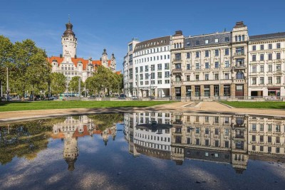 Mitten in Leipzig- Stadtleben-Parknähe und Panorama / Alles in Deinem neuen Zuhause