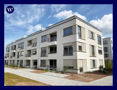 Moderne 2-Zimmer-Wohnung mit Balkon, Bad mit Walk-In-Dusche, Einbauküche, Parkett, Aufzug