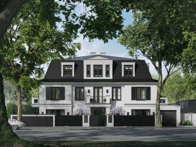 VILLA HERZOG ￨ ELEGANTE 2-ZI.-GARTEN-WOHNUNG  IM BESTEN HERZOGPARK