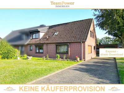 Charmante Doppelhaushälfte mit Traumgarten – Ideal für Familien!