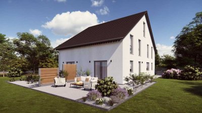 MODERNES ZWEIFAMILIENHAUS MIT VIELSEITIGEM GRUNDRISS