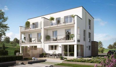 Bezugsfertig geplante Doppelhaushälfte mit Keller in Korntal in exklusiver und ruhiger Lage! Schnell