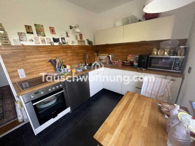 Tauschwohnung: 3-Zimmer Wohnung, 2 Balkone, Garten, Garage, Kellerabteil