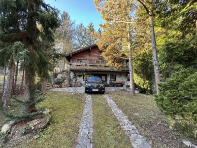 Kleines Juwel in Niederösterreich - Blockhaus mit Fischteich