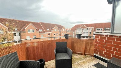 Garbsen-Mitte, Nähe Unicampus, 2-Zi-ETW mit Penthouse-Charakter 
2 Loggien und PKW-Stellplatz