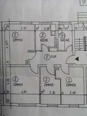 4 Zimmer Wohnung in Peine, 72 m² Wohnfläche, ab 12.10.2025