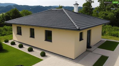 Belagsfertiger Bungalow mit 3 Zimmern und 1.266 m² Grund in Feistritz +++ Pulverstampf +++