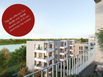 Wohnen am See: kurzfristig bezugsfertige 4-Zimmerwohnung für den gehobenen Anspruch