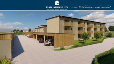 Bereit für Ihr neues Zuhause? Moderne 3-Zimmer-Wohnung in Landau a. d. Isar!