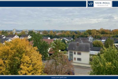Dreizimmer-Wohnung mit Fernblick