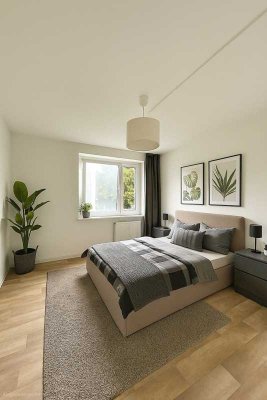 Nette 3-Raum-Wohnung mit Balkon!