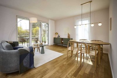 WHG 48 - Traumhafte 4 Zimmer DG-Wohnung  ohne Schrägen, mit 2 Tageslichtbädern und Balkon