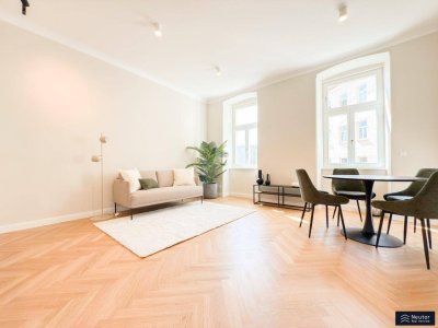 EIN MEISTERWERK DES ALTBAU-CHARMES – NEU SANIERTE 3-ZIMMER TRAUMWOHNUNG IN BEGEHRTER LAGE NÄHE U6 JÄGERSTRAßE - 20. BEZIRK