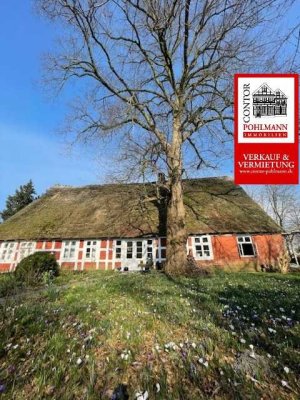 21726 Brobergen - Alte Dorfschule, Fachwerk-Juwel an der Oste