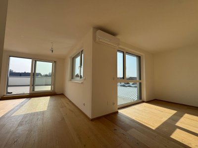 Dachgeschoss Maisonette mit 59 m2 Dachterrasse uneinsichtig - Neubau - Erstbezug