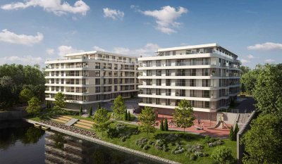 Komfortable Wohnung mit direktem Rheinblick
