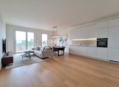 Neubau-Highlight: 2 Zimmer mit Balkon &amp; offener Wohnküche