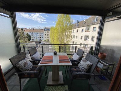 Perfektes Apartment mit Einzelgarage, zentrale Ruhiglage Buchforst!