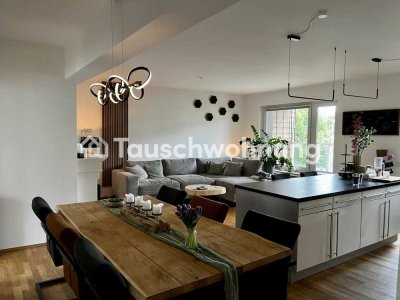 Tauschwohnung: Bieten 93QM Innenstadt, Balkon/EBK - Suchen grüner