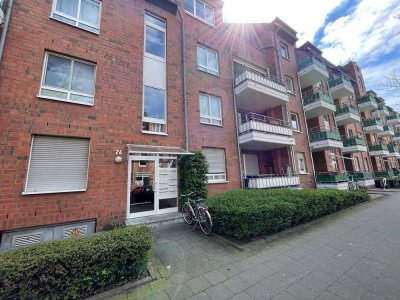 Möblierte 1 Zimmer-Wohnung mit Balkon