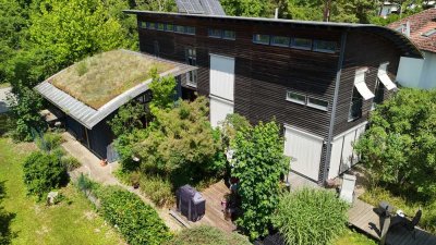 Architekten KFW55 Holzhaus/Nebengebäude mit Traumgarten in ruhiger Toplage