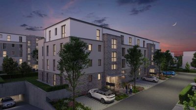Wohnqualität im Neubau * 2 Zi. + 2. OG + Küche (Erstbezug ab 01.10.2025)