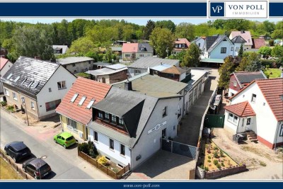 Wohnen und Arbeiten am Stadtrand – Doppelhaushälfte mit großzügiger Werkstatt
