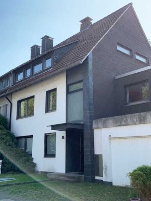 Doppelhaushälfte mit Südgarten in Essen Stadtwald mit Kamin