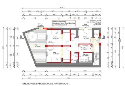 Wohnen wie im Einfamilienhaus über 3 Etagen ! + XXL-Terrasse im 1. OG