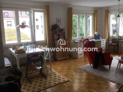 Tauschwohnung: Biete helle, ruhige 3 Zimmer, suche 4 Zimmer +