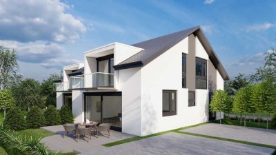 Doppelhaus Neubau mit individuellen Gestaltungsmöglichkeiten