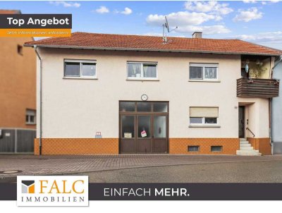 Ihr neues Zuhause mit Raum für frische Akzente und großer Werkstatt