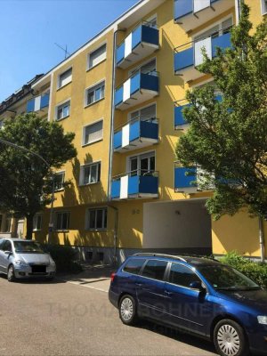 Ruhige 2-Zimmerwohnung in 30-iger Zone mit Balkon und Garage!