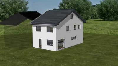 Neubau einer DH-Hälfte, nachhaltig & energieeffizient, 138m² schlüsselfertig