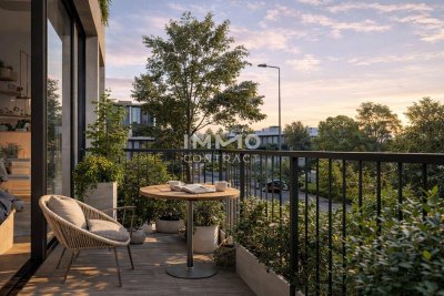 Provisionsfrei! 4-Zimmer Familienwohnung mit großer Terrasse in Grünlage