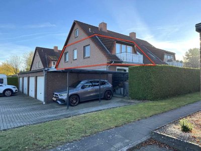 Bezugsfreie 3-Zimmer-Wohnung mit Balkon und Garage in Harsefeld zu verkaufen