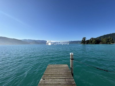 Traumhafter Bungalow in einmaliger Attersee-Lage. Attersee Ort: 155m² Luxus mit Garten und Terrasse!