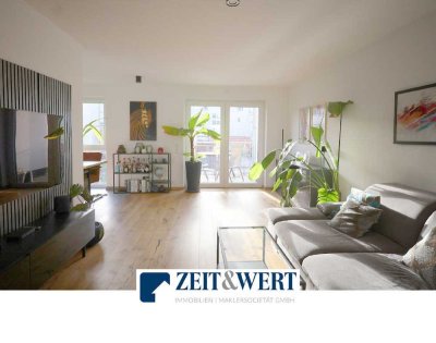 Neubau! Charmante 3-Zimmer-Mietwohnung mit hochwertiger Ausstattung, Sonnenbalkon und Pkw-Stel